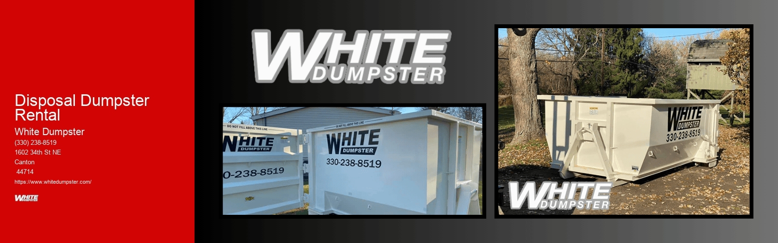 Disposal Dumpster Rental