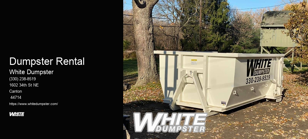 E Waste Dumpster