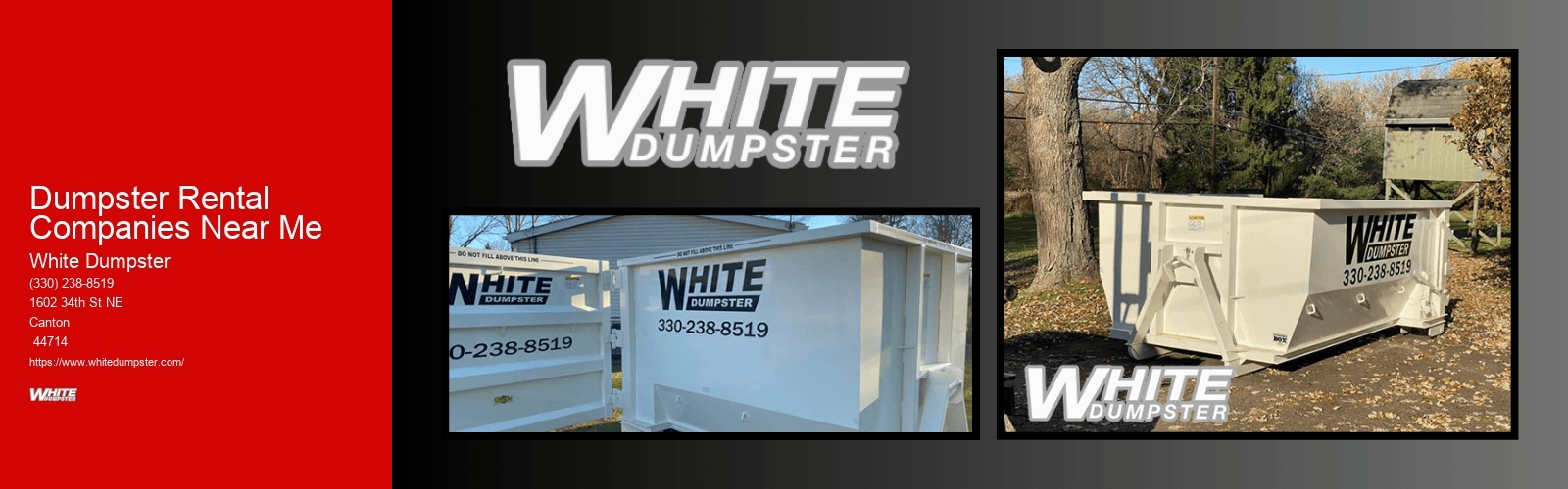 Dumpster Rental Companies Near Me