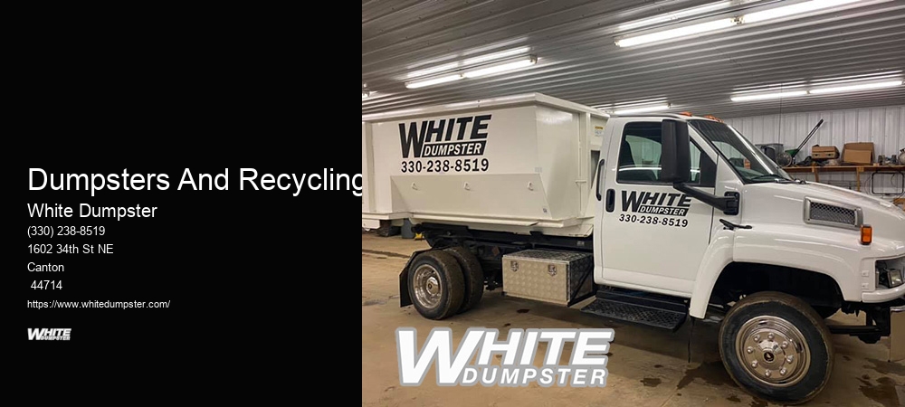 White Trash Dumpster Rental
